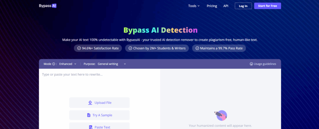 bypassai homepage