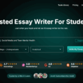 my essaywriter ai homepage
