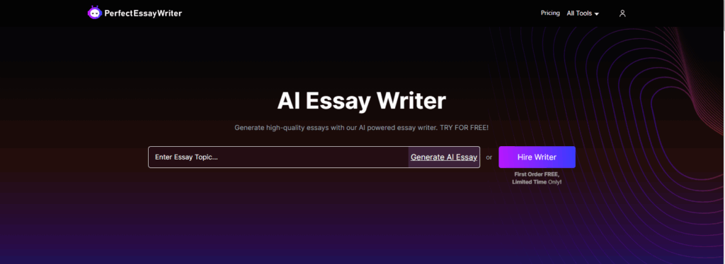 perfectessaywriter ai home