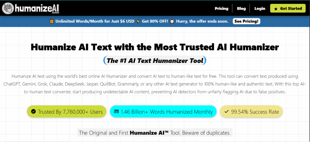 humanizeai.io hero