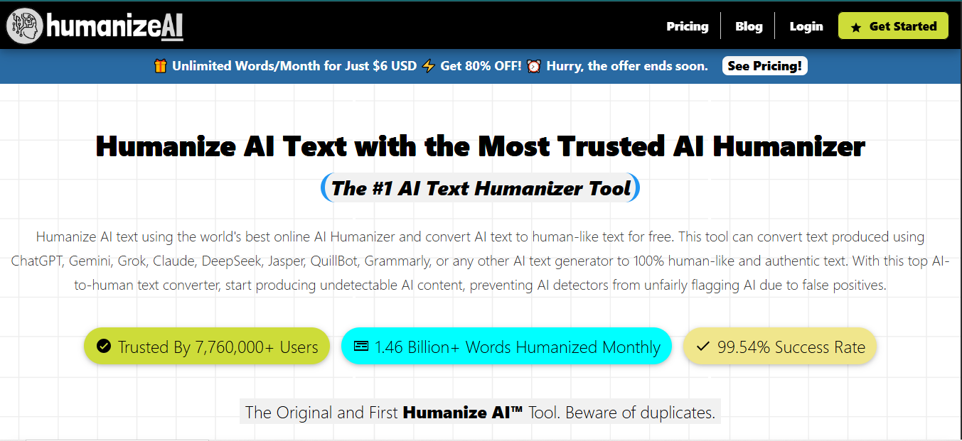 humanizeai.io hero