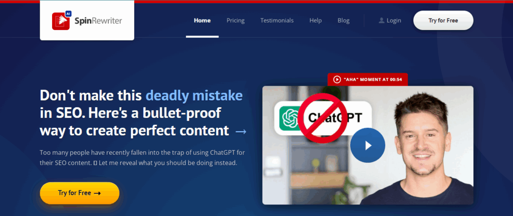 spinwriter homepage