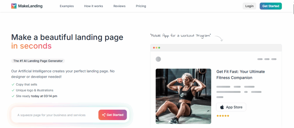 make landing ai hero